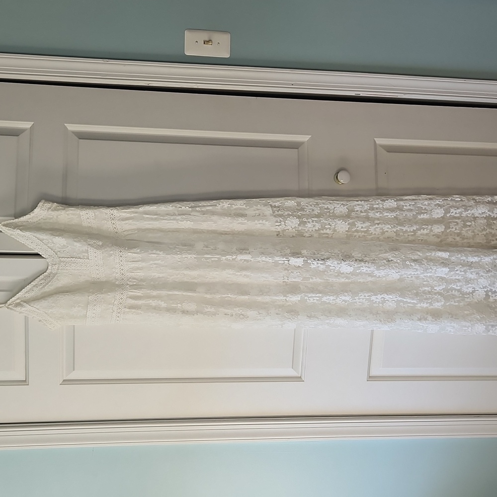 Altar'd State Cream Lace Dress